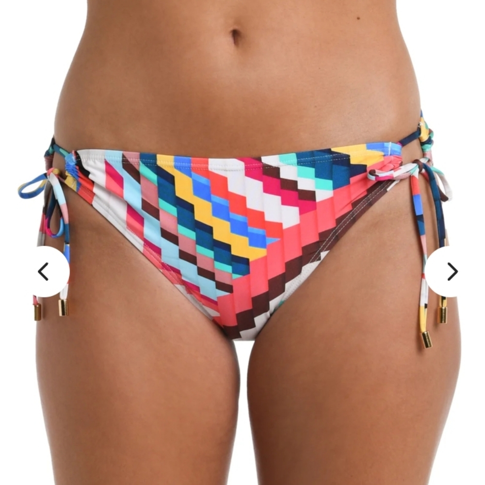 La Blanca Slice Of Paradise Side Tie Hipster Swimsuit Bikini Bottom